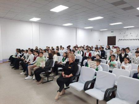 Республикалық пәндік олимпиаданың мектепішілік кезеңінің ашылу салтанаты өтті