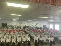 №49 "ЖОББМ" КММ 1 наурыз Алғыс айту күніне байланысты мектеп оқушылары "Ана" челленджін жалғастырды
